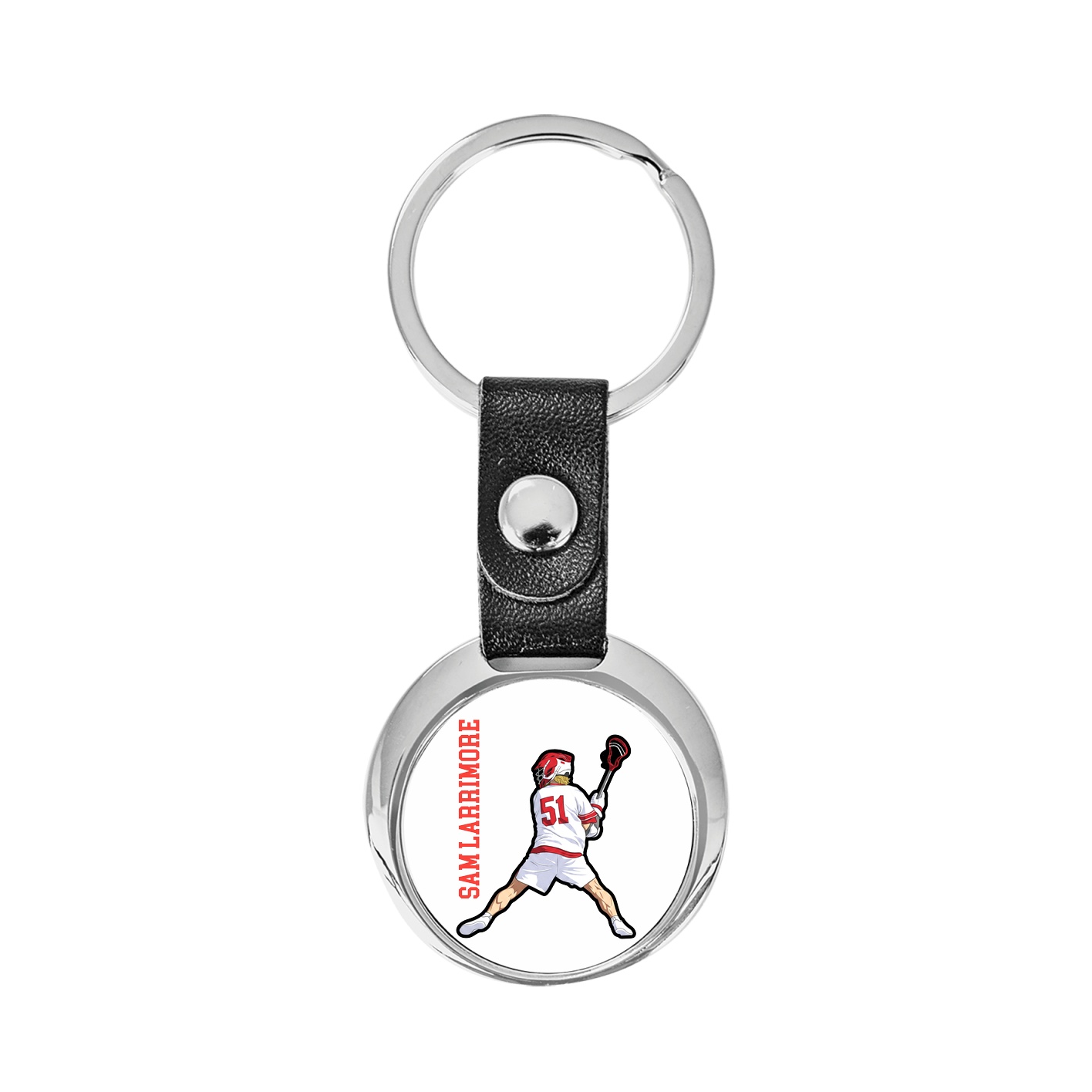 Key Chain — Name Vertical in Classic