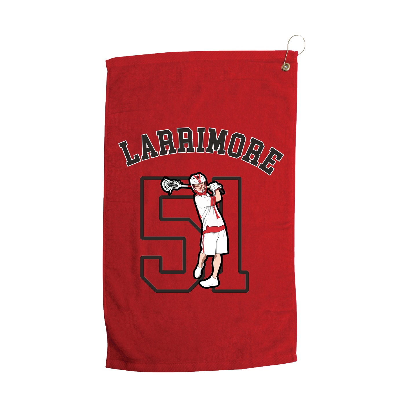 Golf Towel — Shirsey Arch in Red