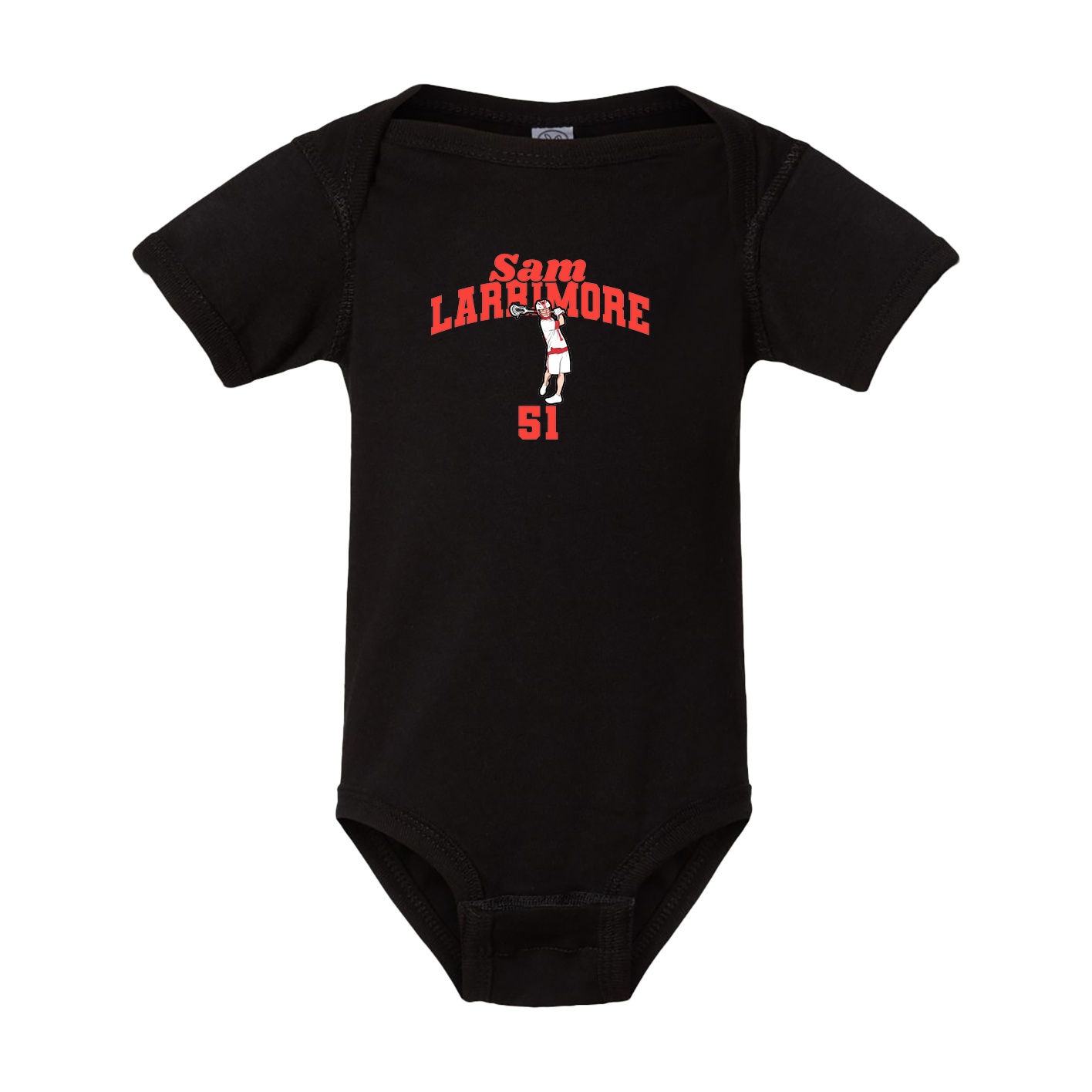 Baby Onesie — Signature Arch in Black