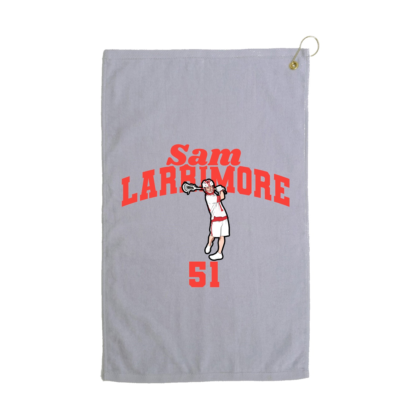Golf Towel — Signature Arch in Grey