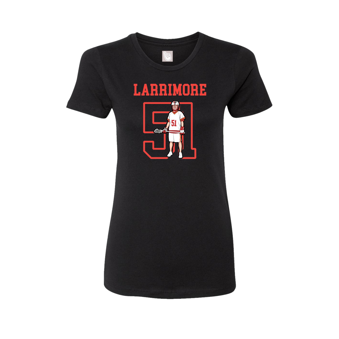Fitted Women's Tee — Shirsey in Black