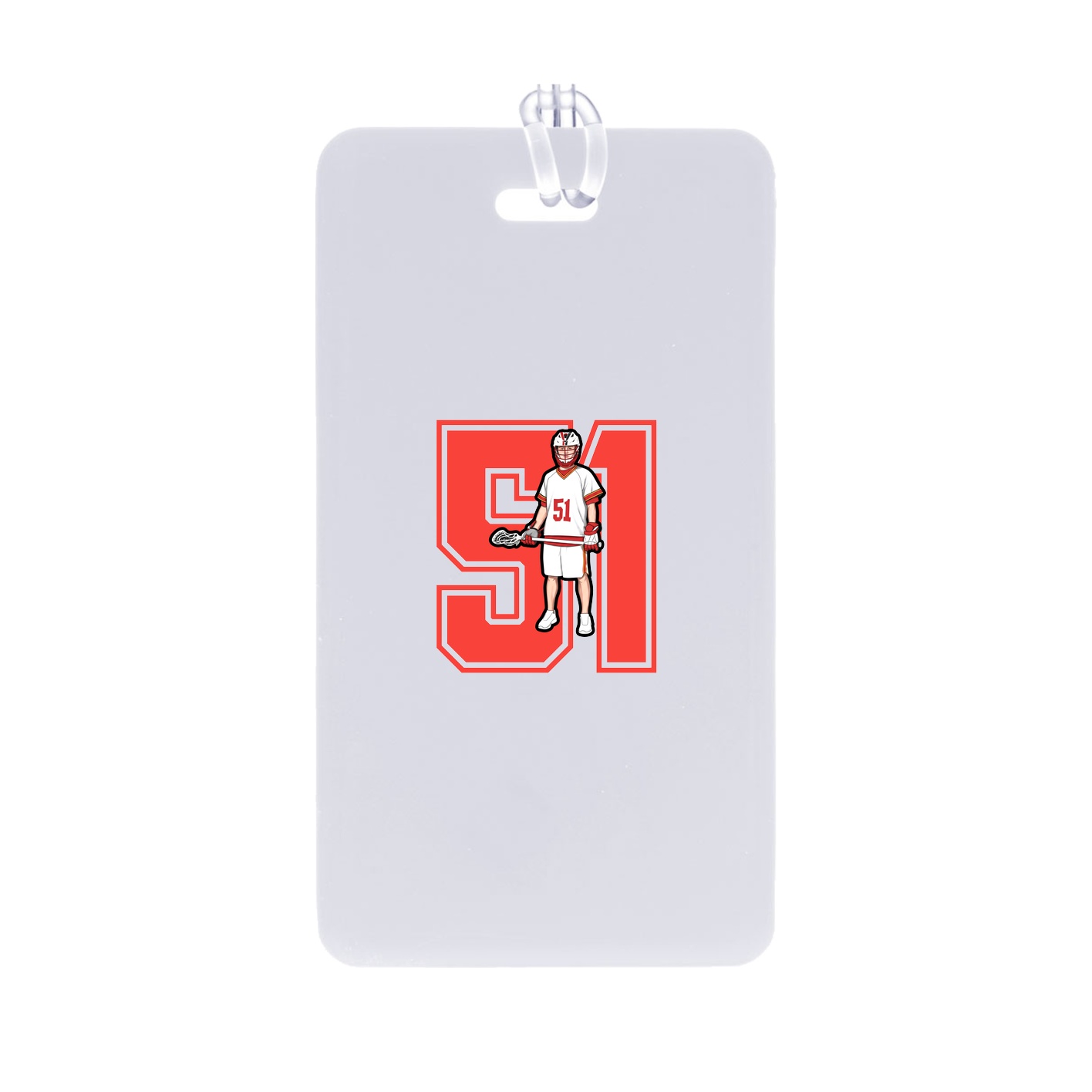Bag Tag — Number in Classic