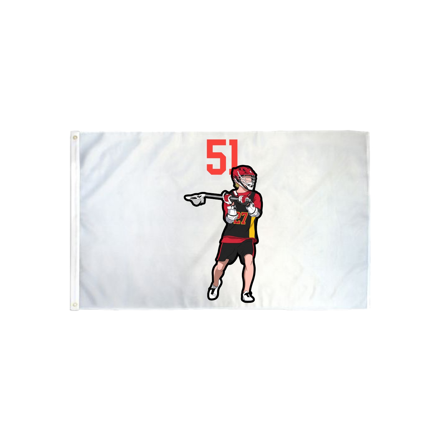 3x5 Flag — Number Top in Classic