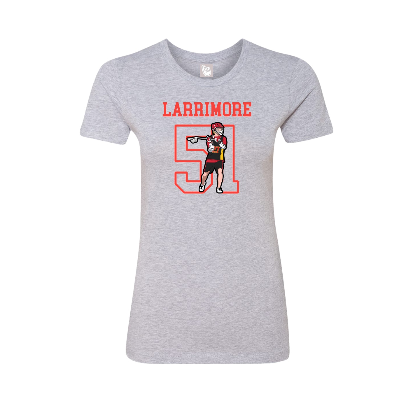 Fitted Women's Tee — Shirsey in Grey