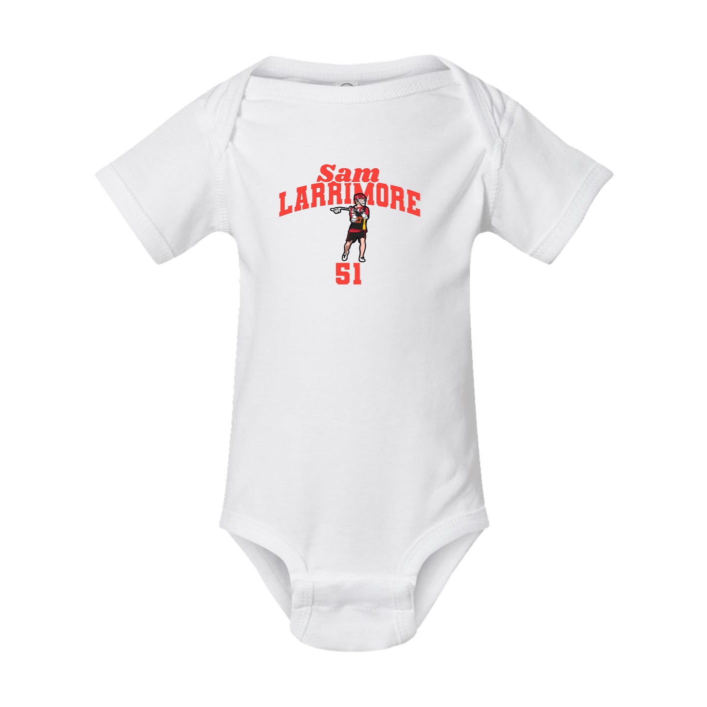 Baby Onesie — Signature Arch in White