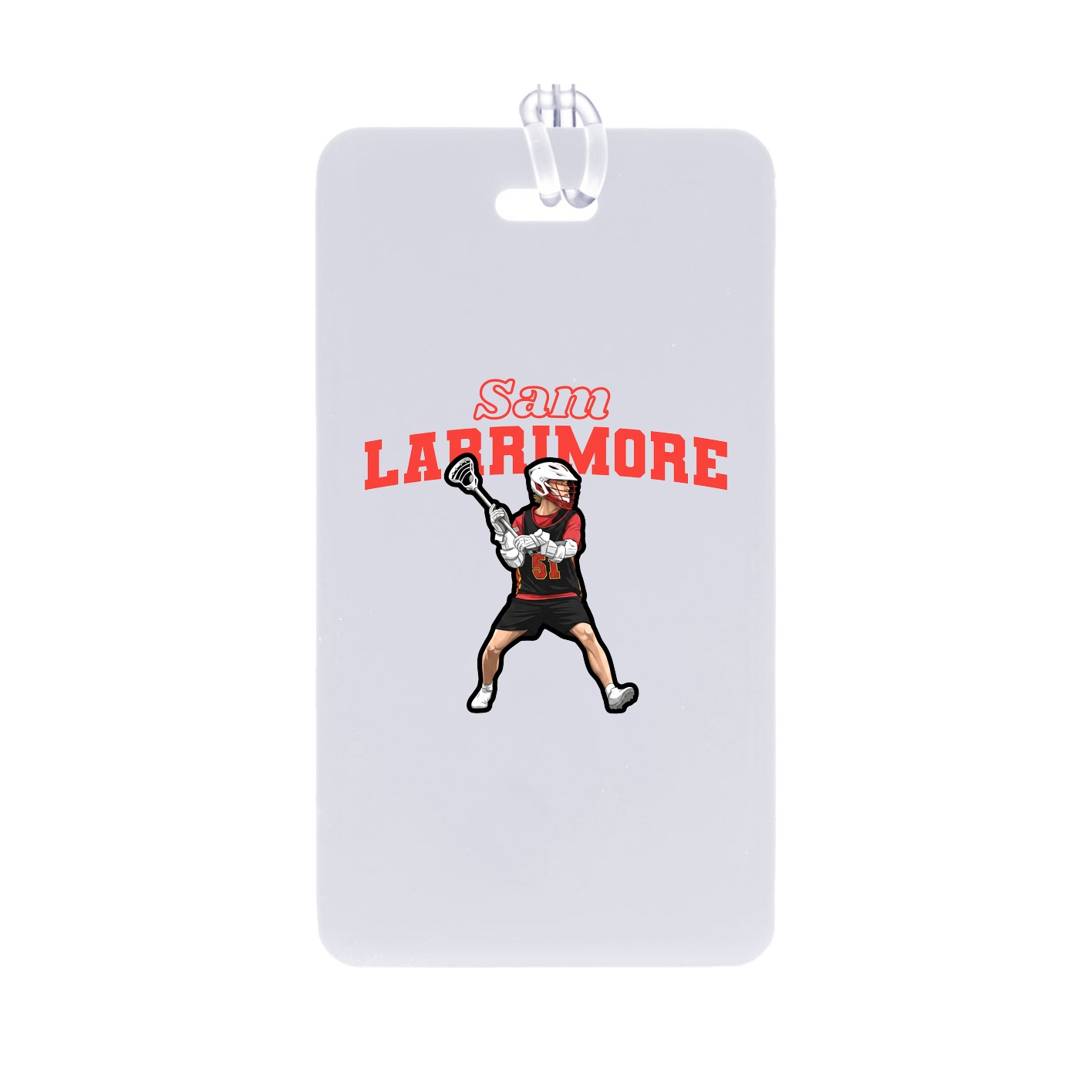 Bag Tag — Name Arch in Classic
