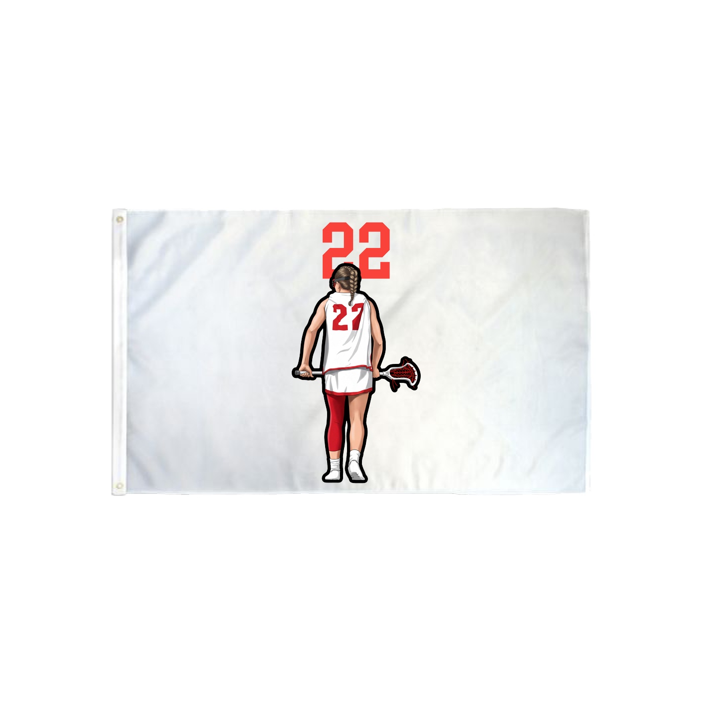 3x5 Flag — Number Top in Classic