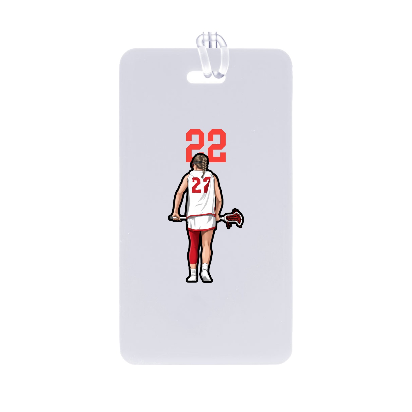 Bag Tag — Number Top in Classic