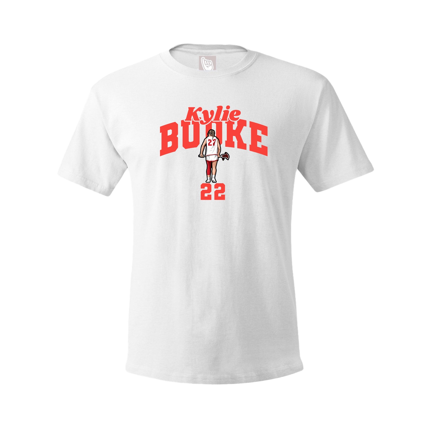 Youth Tee — Signature Arch in White