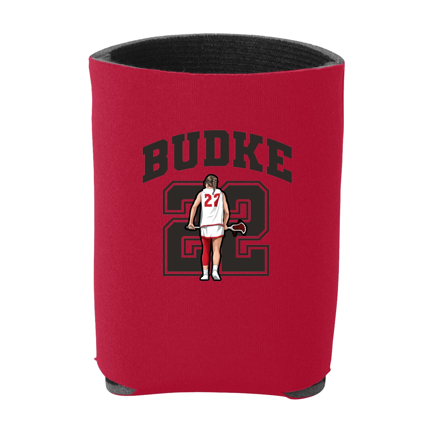 Can Holder — Number in Red