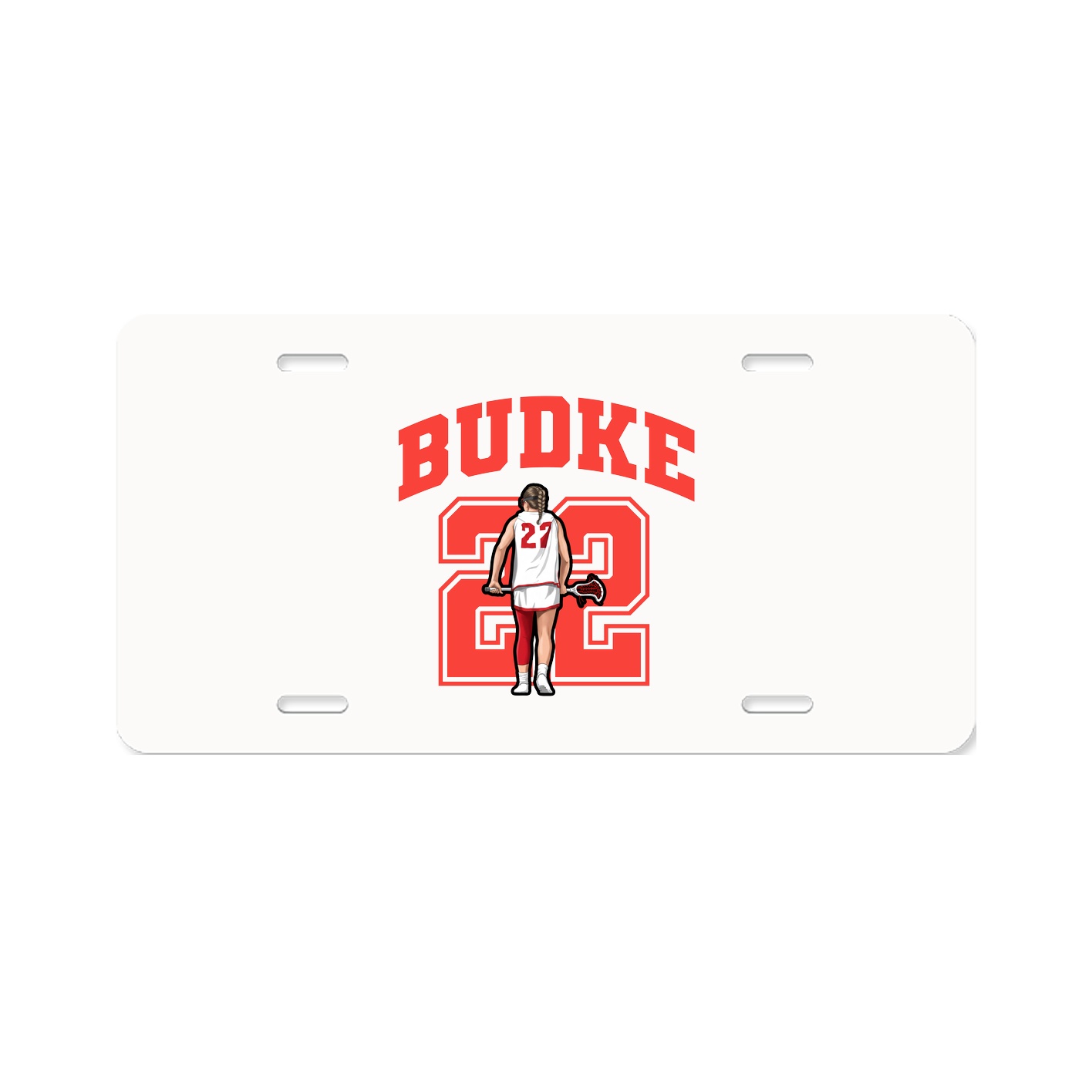 License Plate — Number in Classic