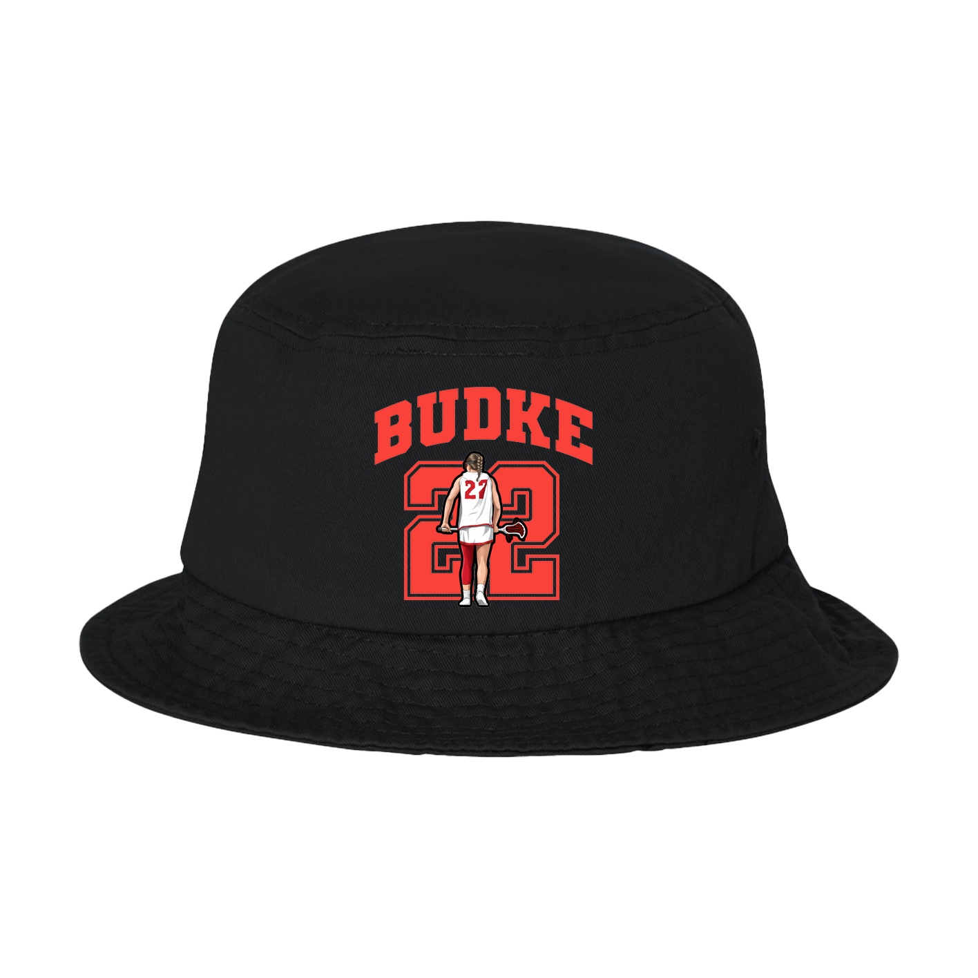 Bucket Cap — Number in Black