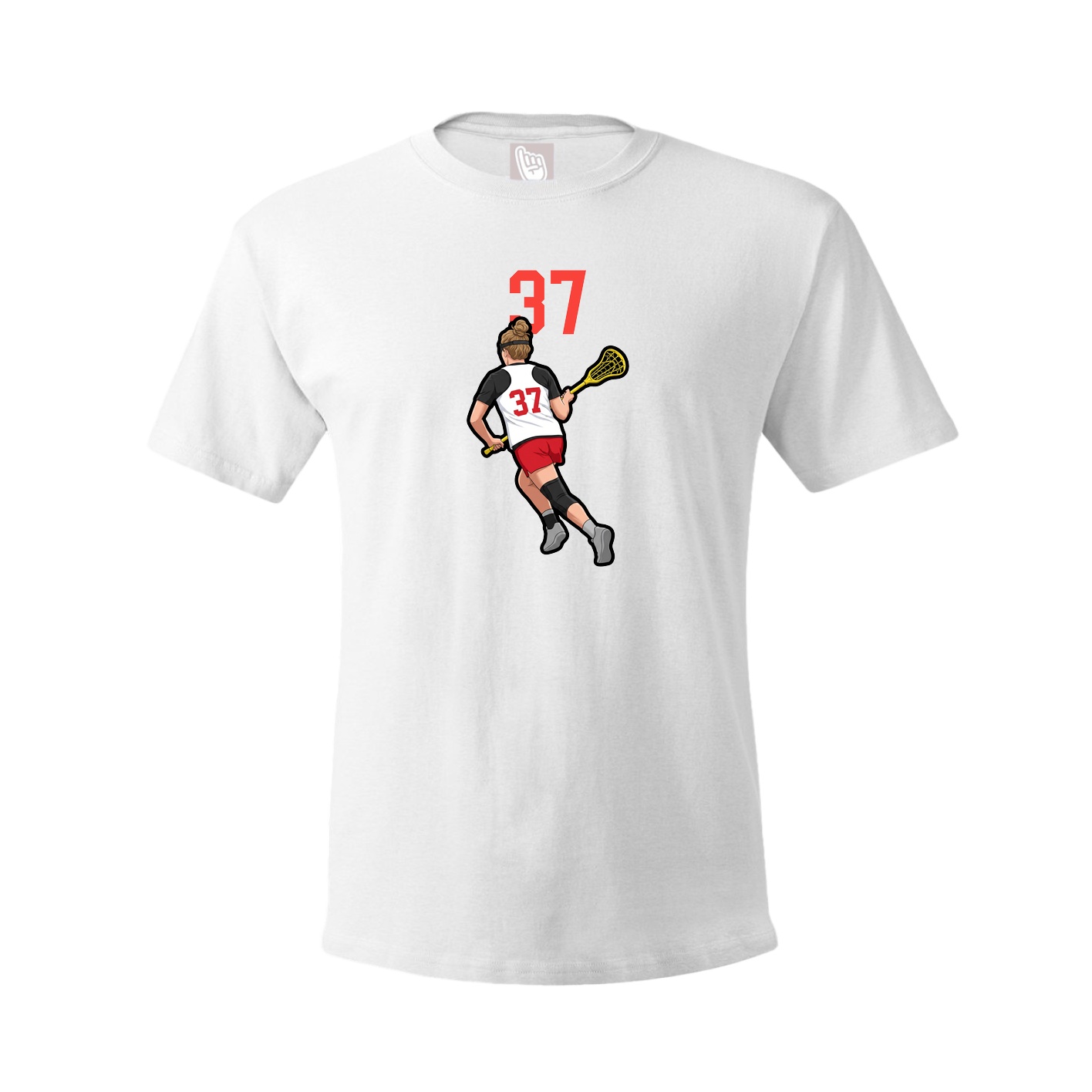 Tee — Number Top in White