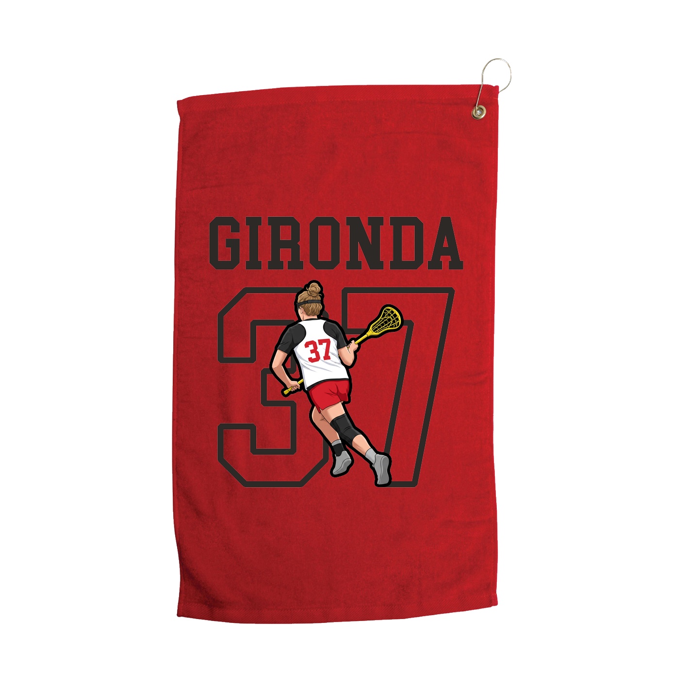 Golf Towel — Shirsey in Red