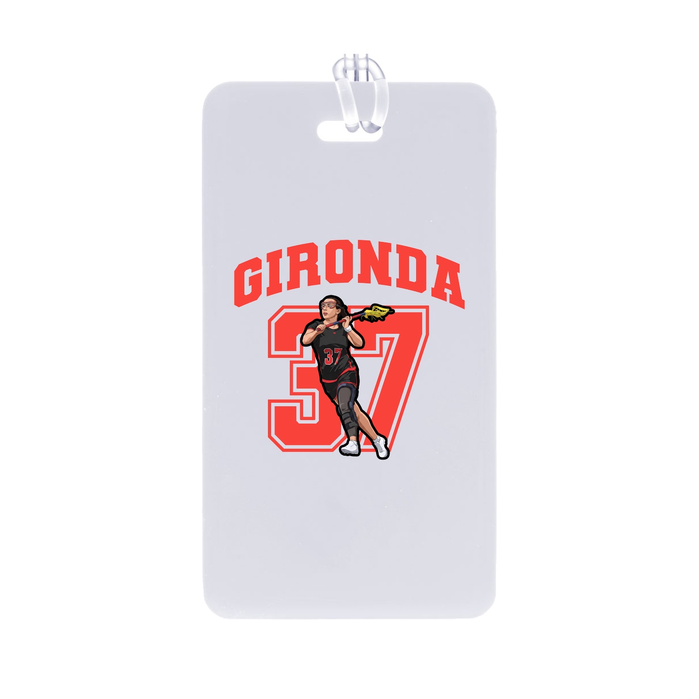 Bag Tag — Number in Classic