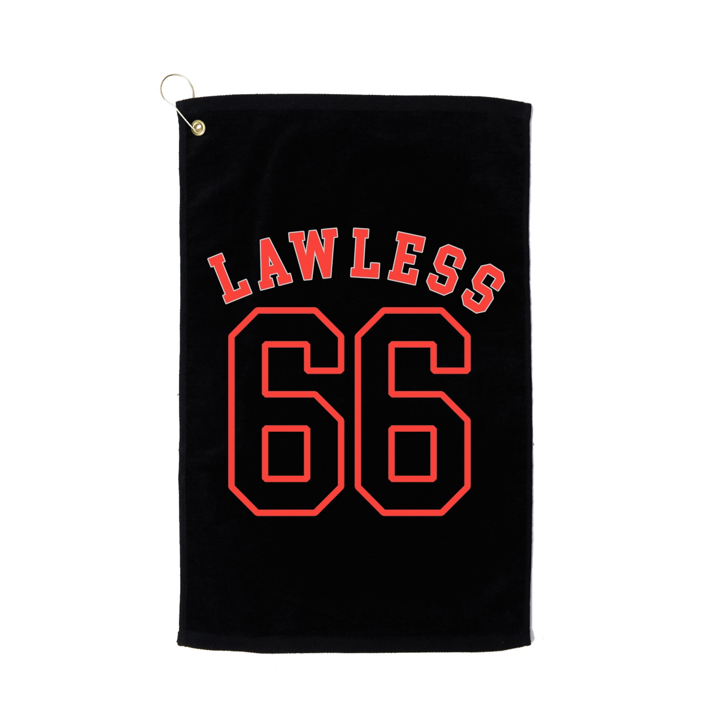 Golf Towel — Shirsey Arch in Black
