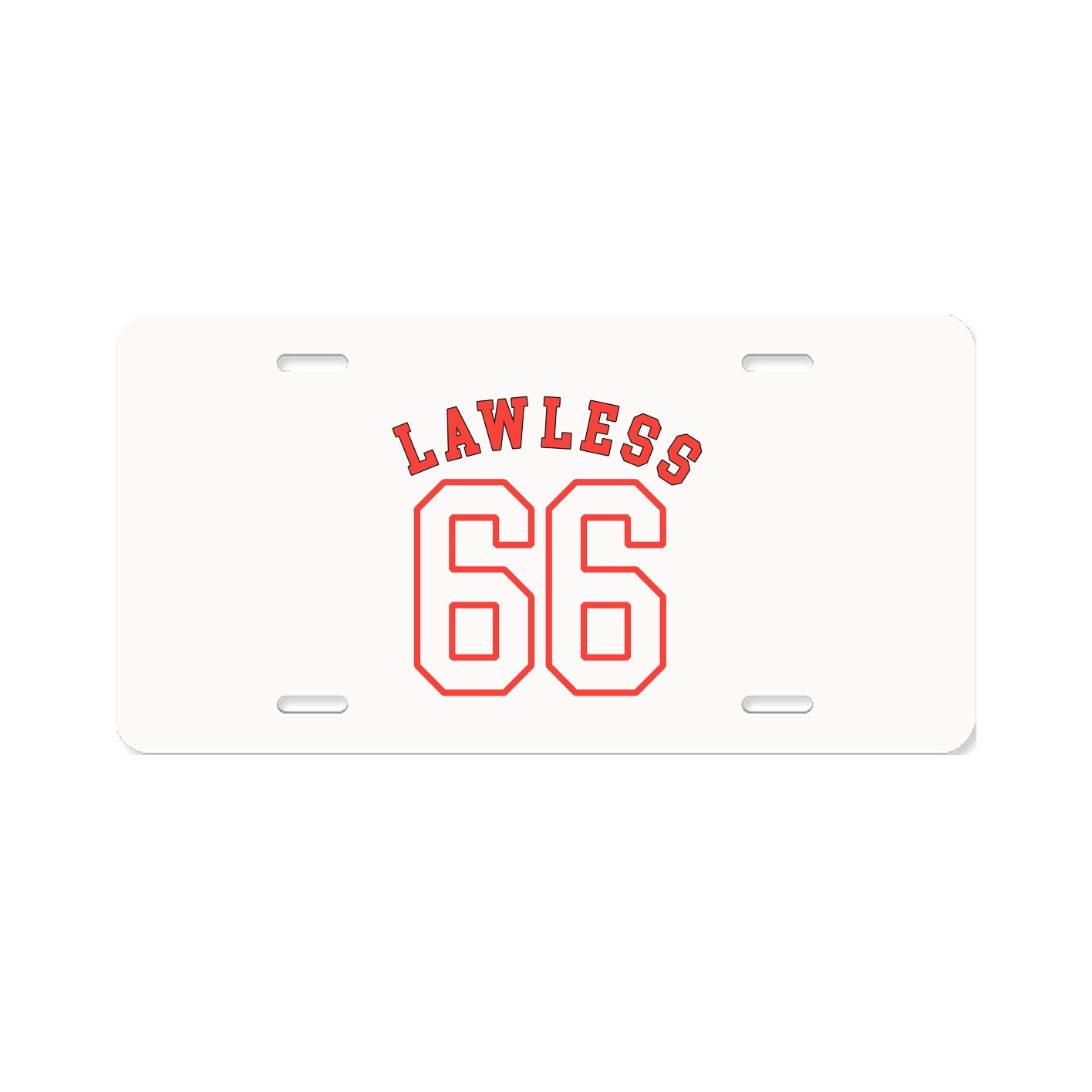License Plate — Shirsey Arch in Classic