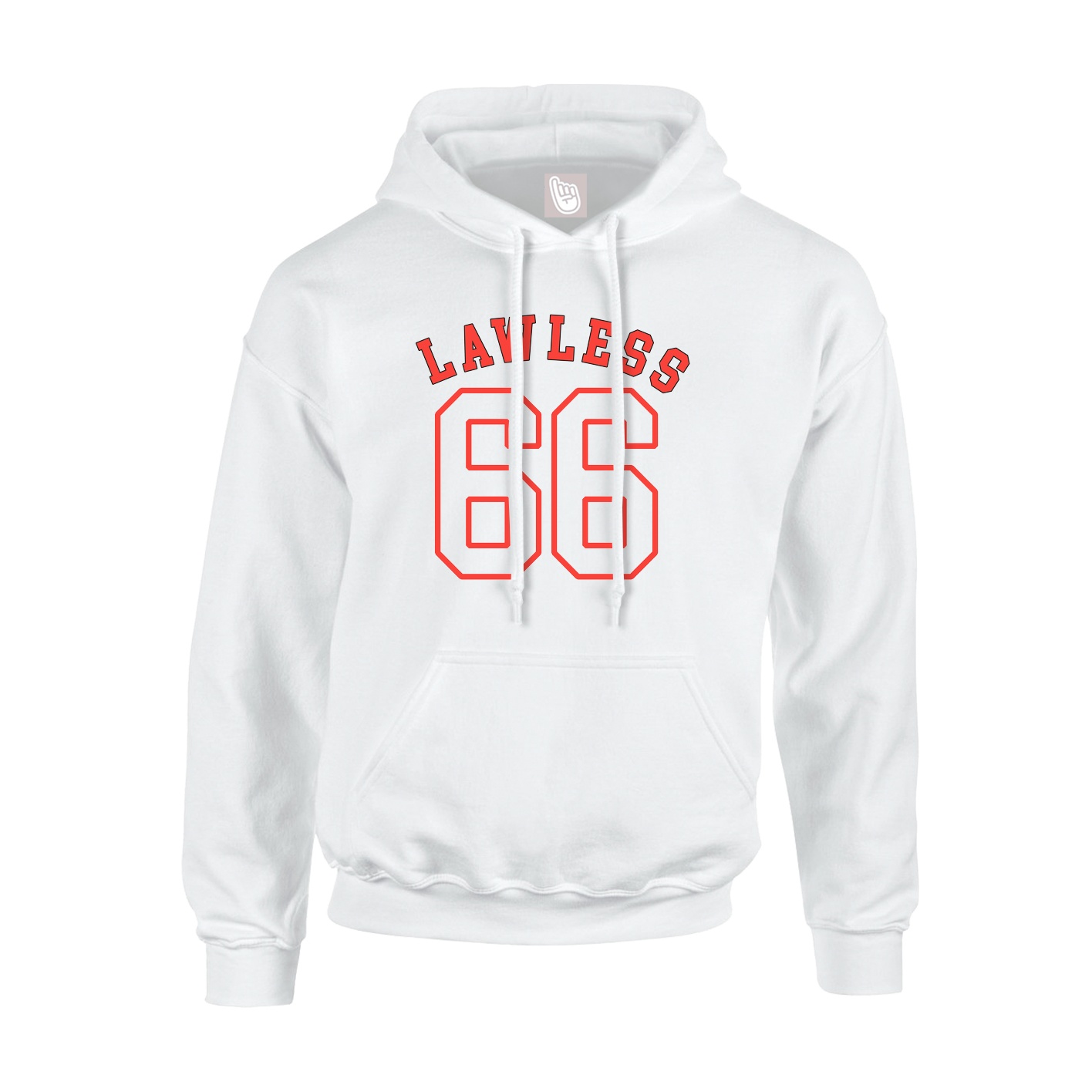 Youth Hoodie — Shirsey Arch in White