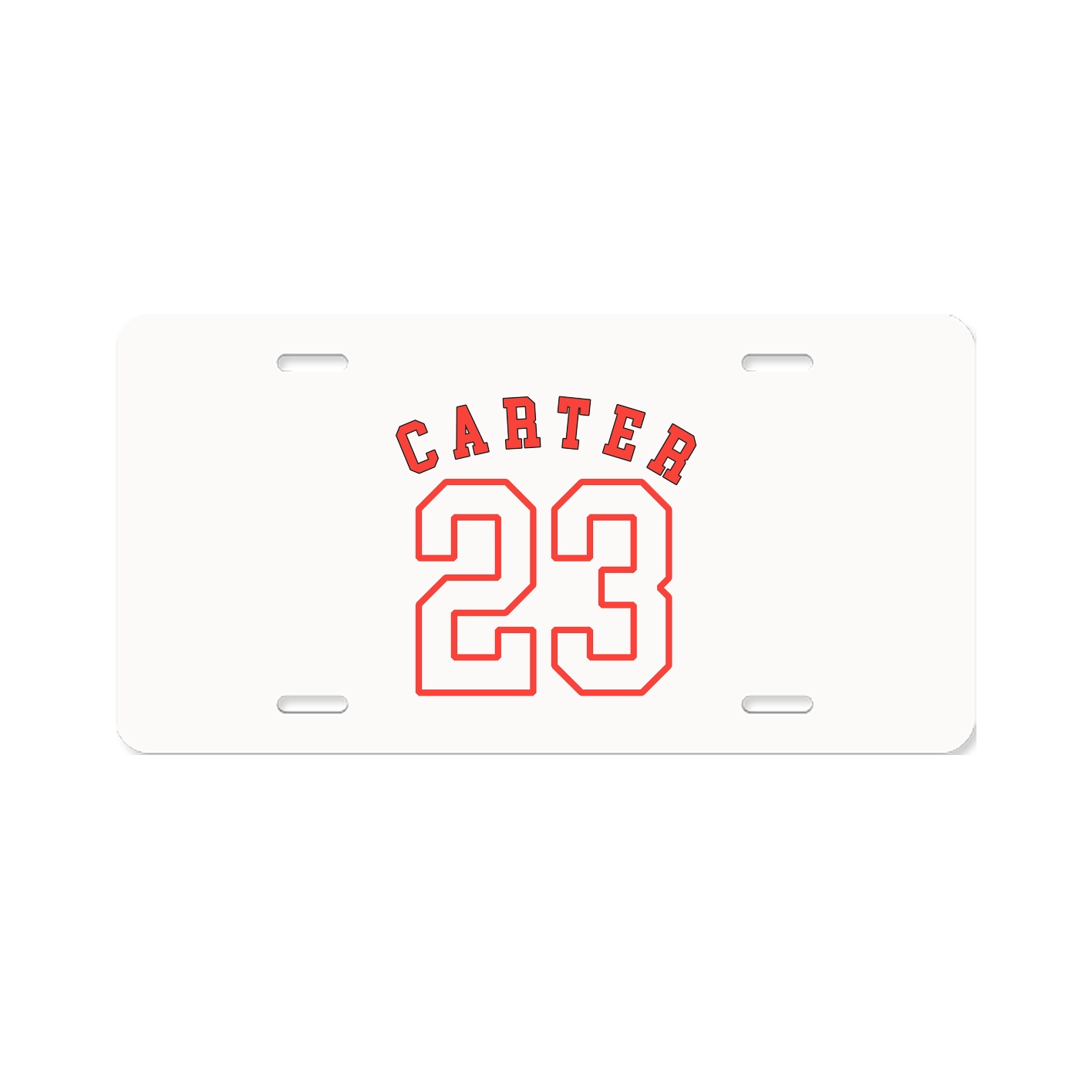 License Plate — Shirsey Arch in Classic