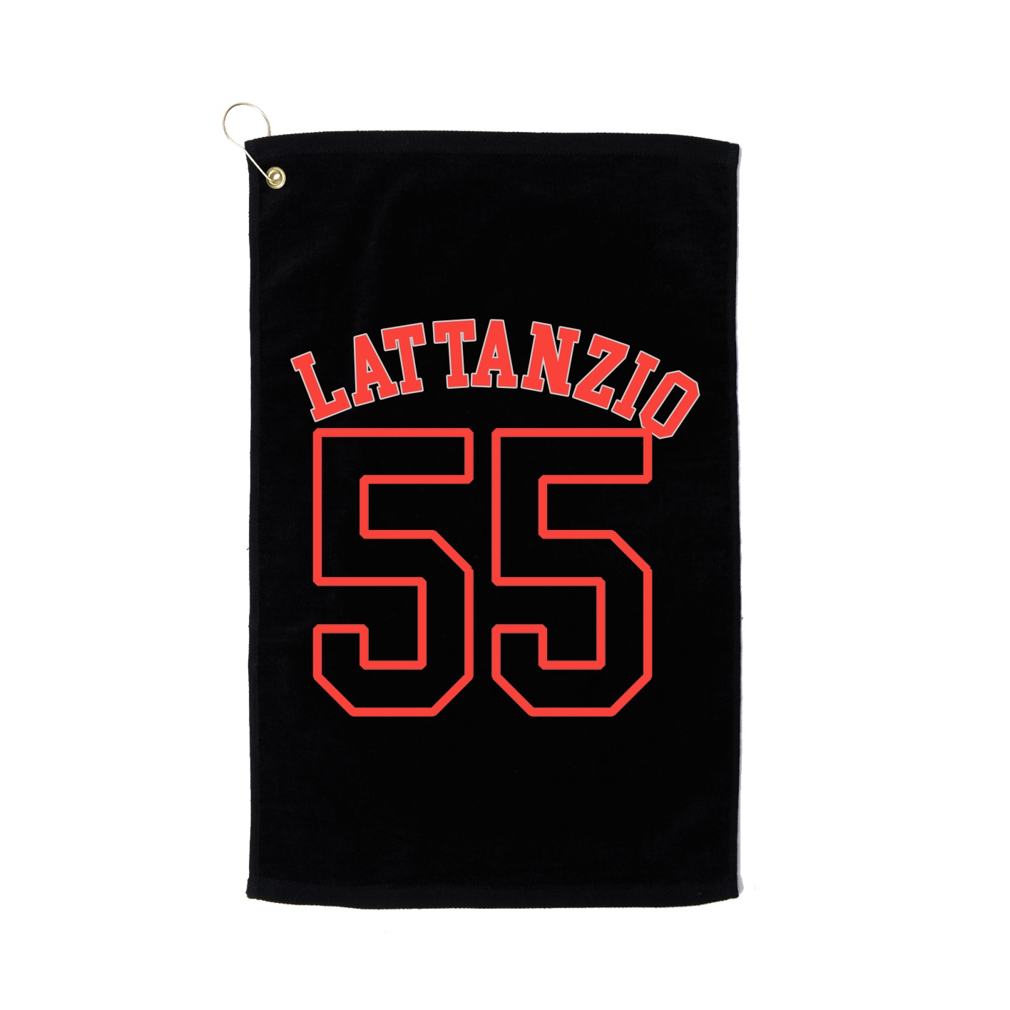 Golf Towel — Shirsey Arch in Black