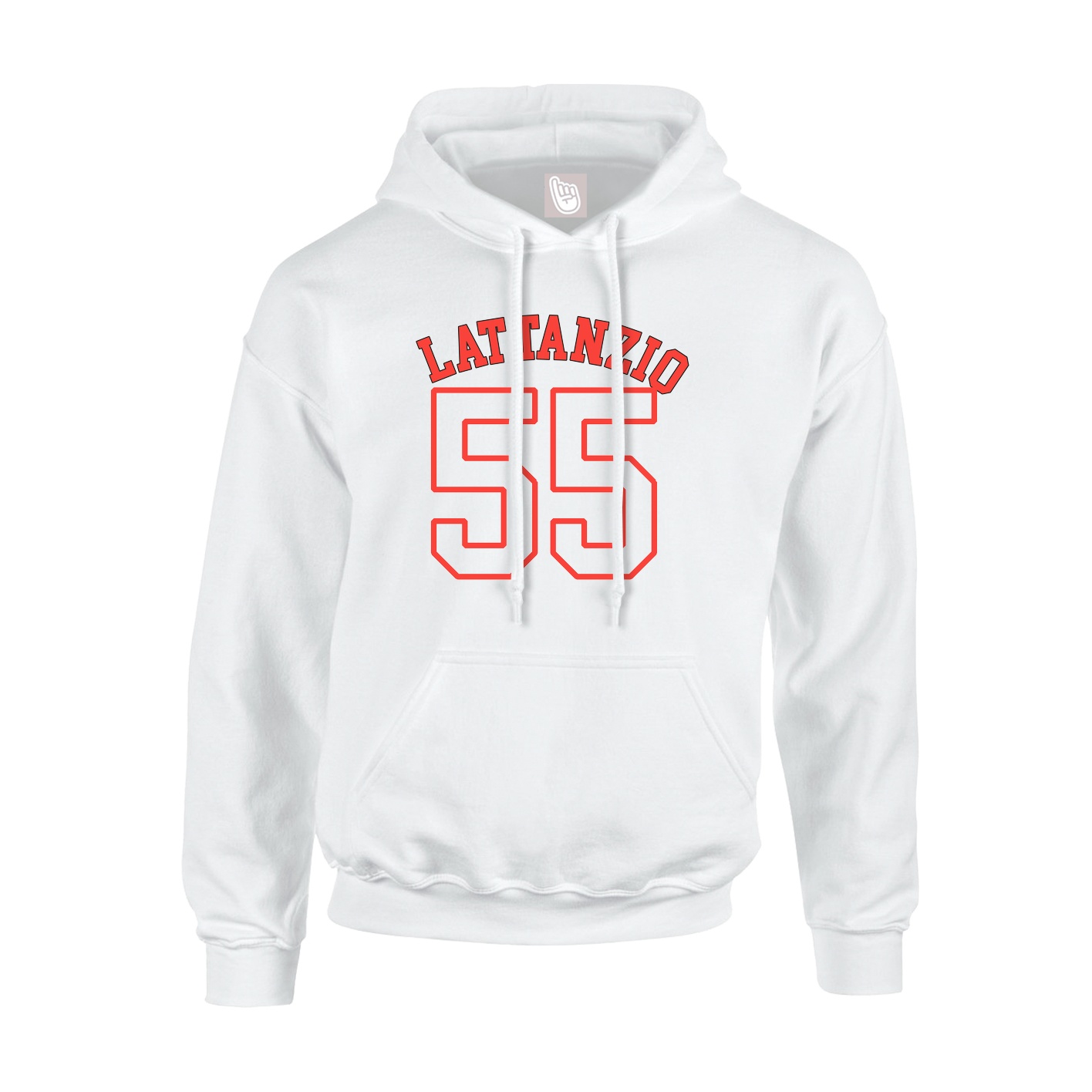Hoodie — Shirsey Arch in White