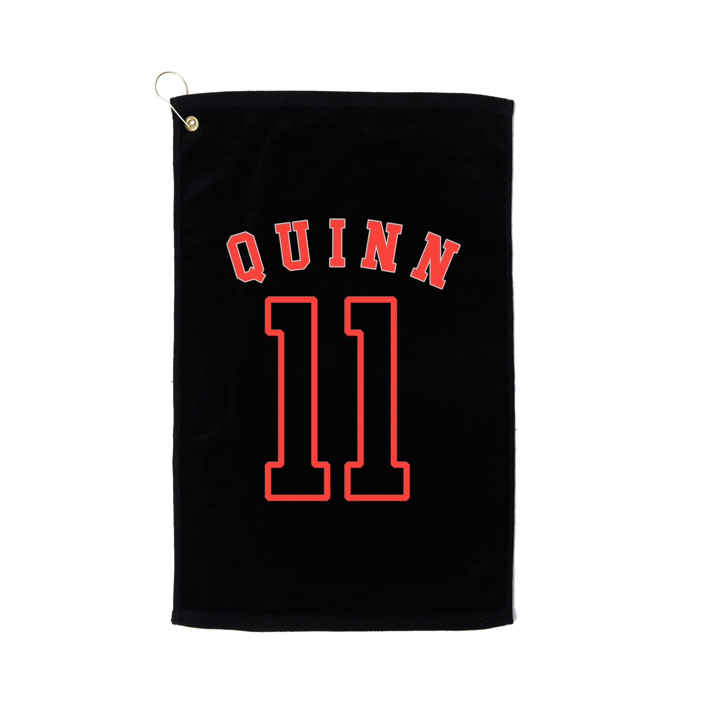 Golf Towel — Shirsey Arch in Black