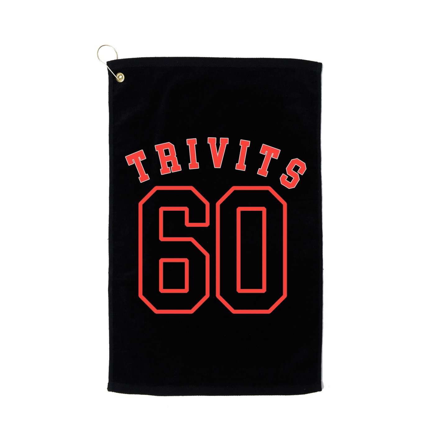 Golf Towel — Shirsey Arch in Black