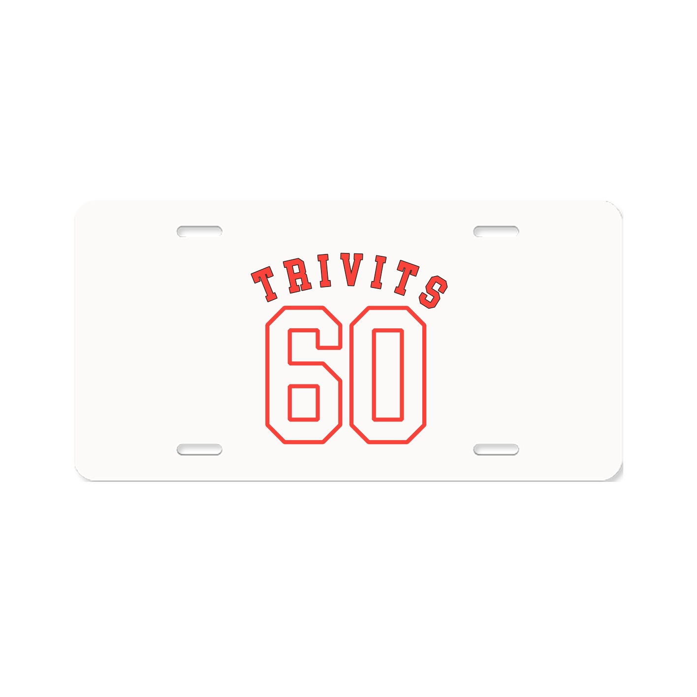 License Plate — Shirsey Arch in Classic