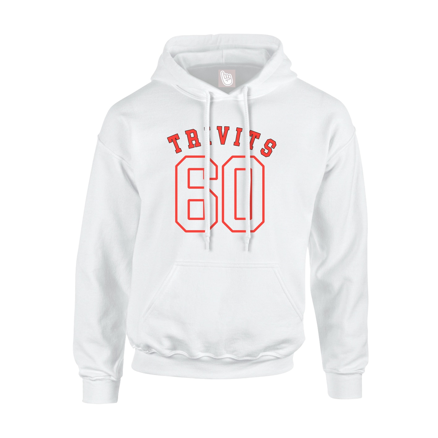 Hoodie — Shirsey Arch in White