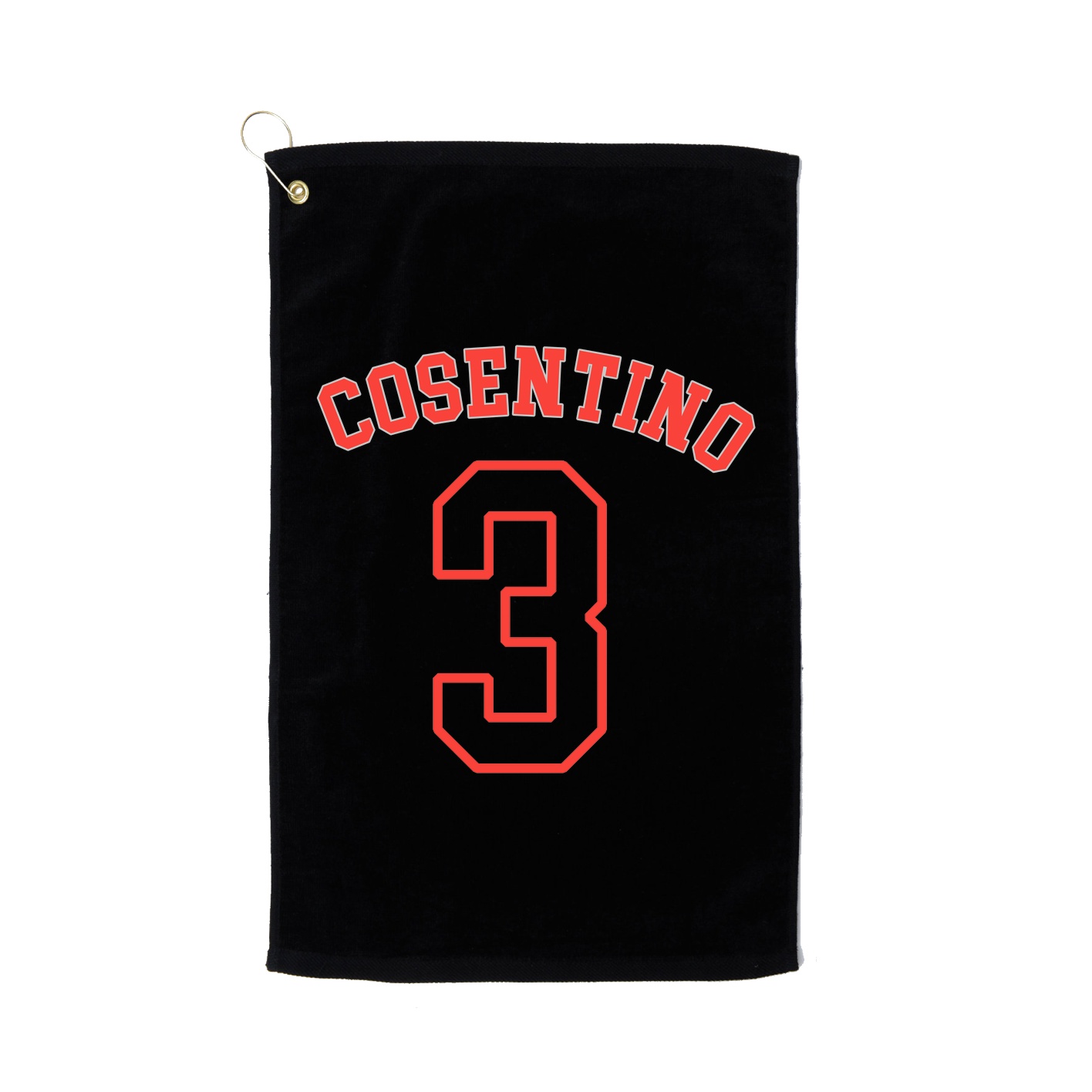 Golf Towel — Shirsey Arch in Black