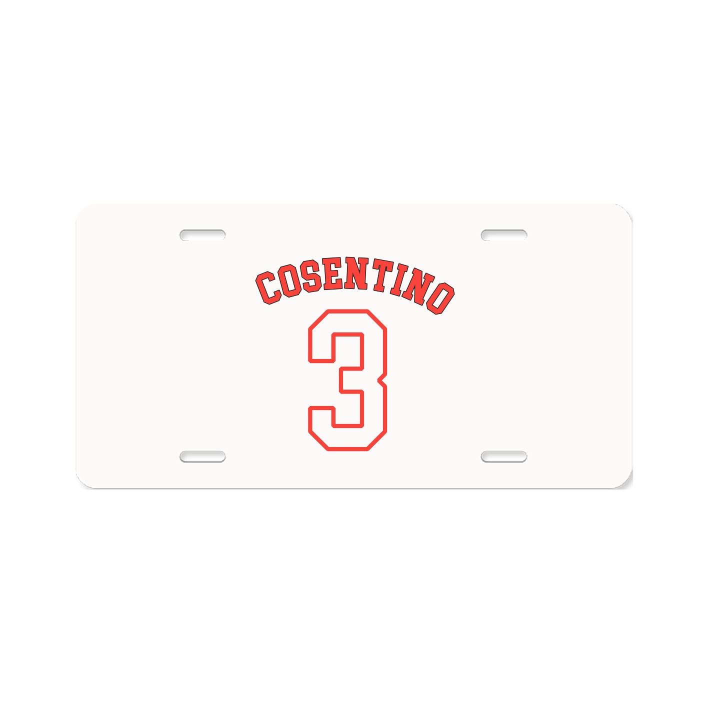 License Plate — Shirsey Arch in Classic