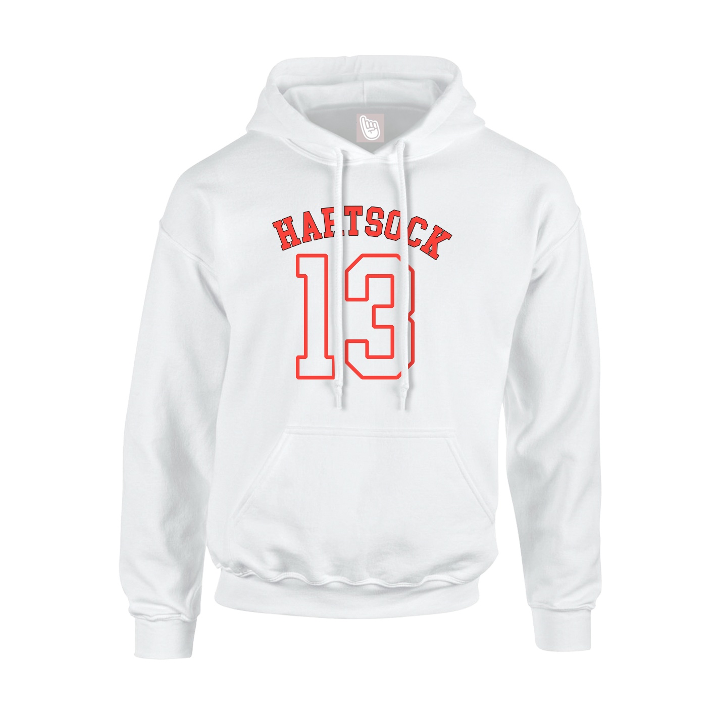 Hoodie — Shirsey Arch in White