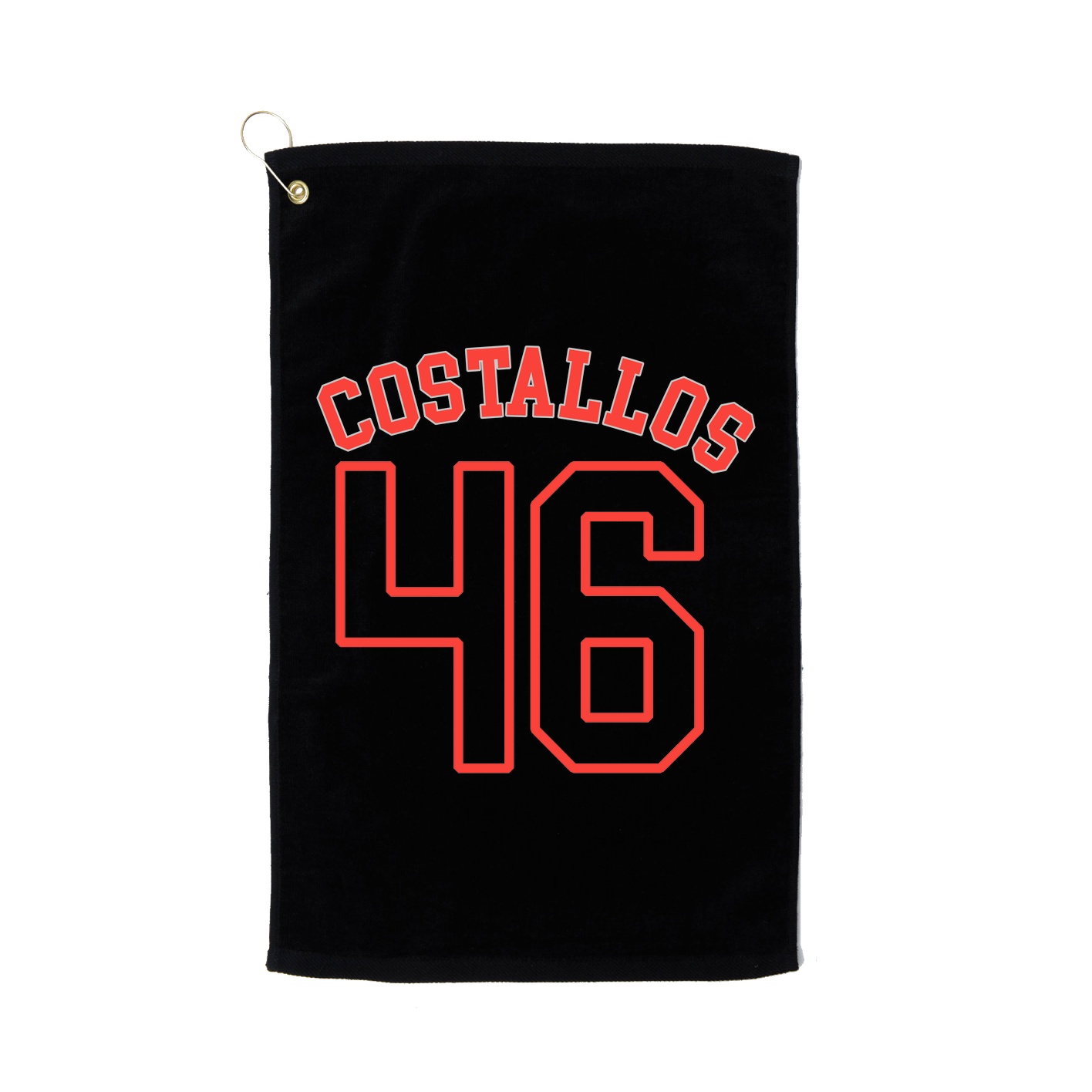 Golf Towel — Shirsey Arch in Black