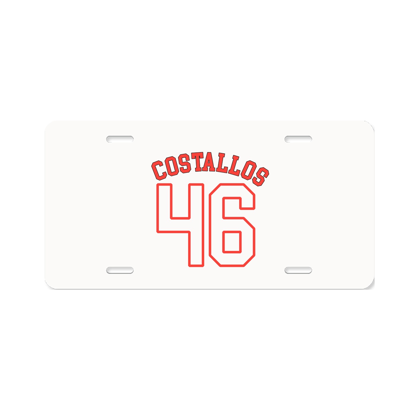 License Plate — Shirsey Arch in Classic