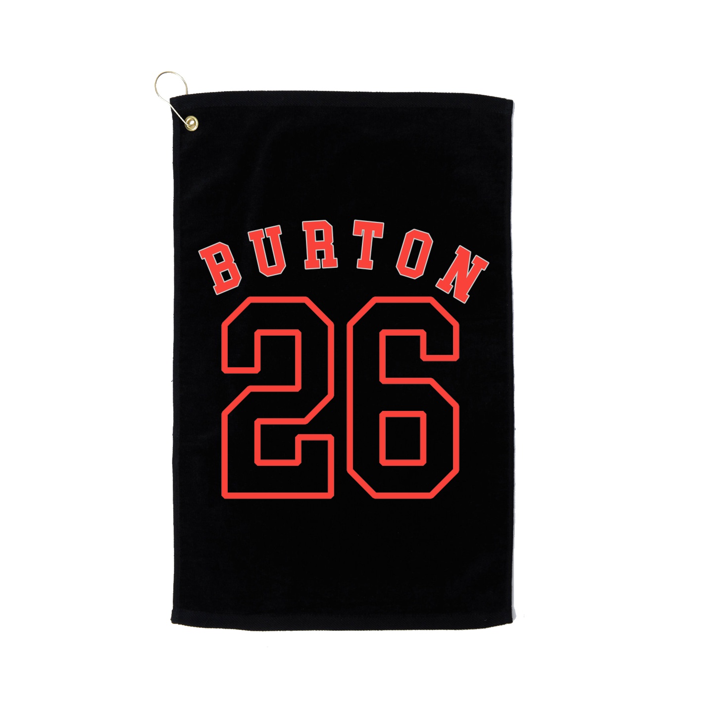 Golf Towel — Shirsey Arch in Black