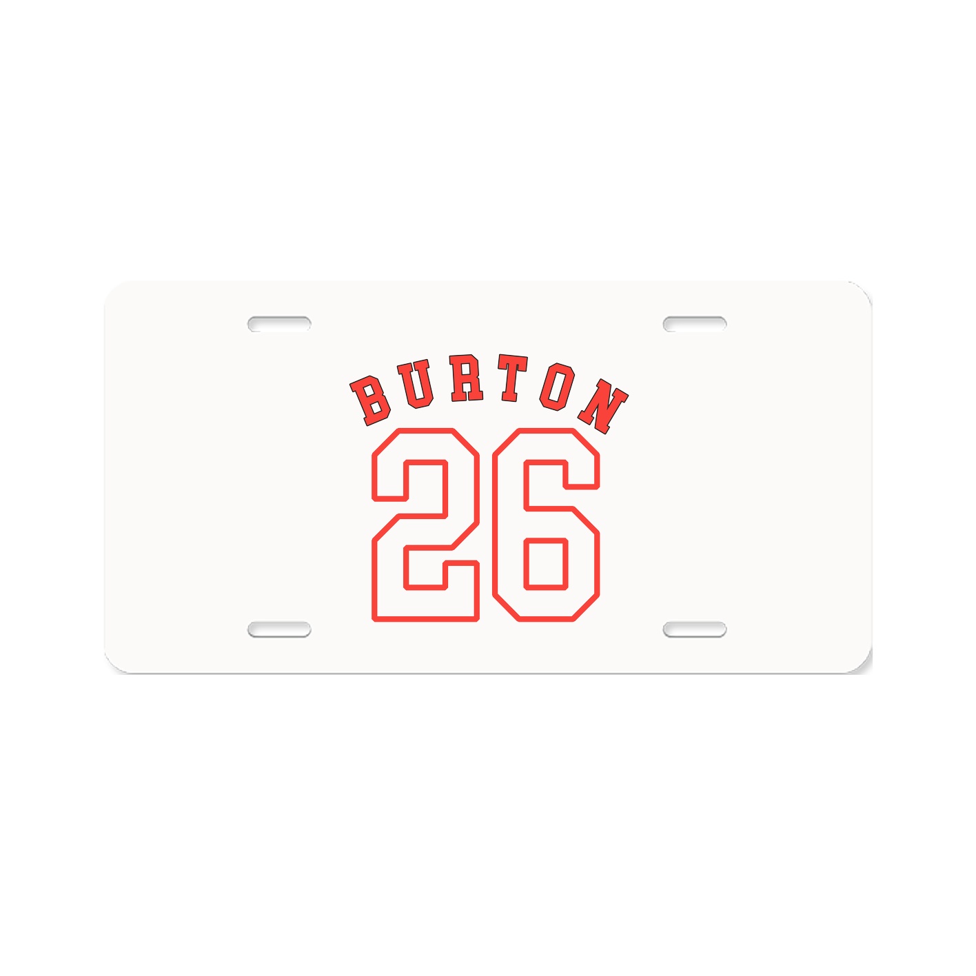 License Plate — Shirsey Arch in Classic