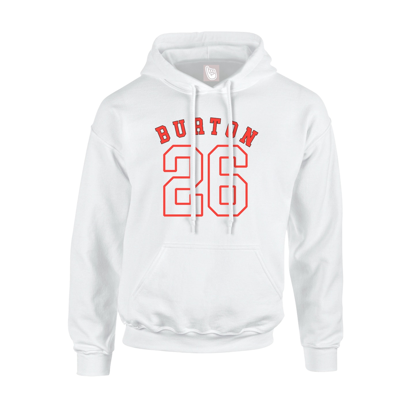 Youth Hoodie — Shirsey Arch in White
