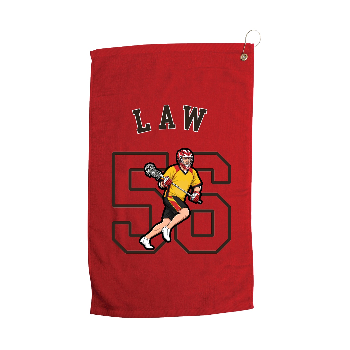 Golf Towel — Shirsey Arch in Red