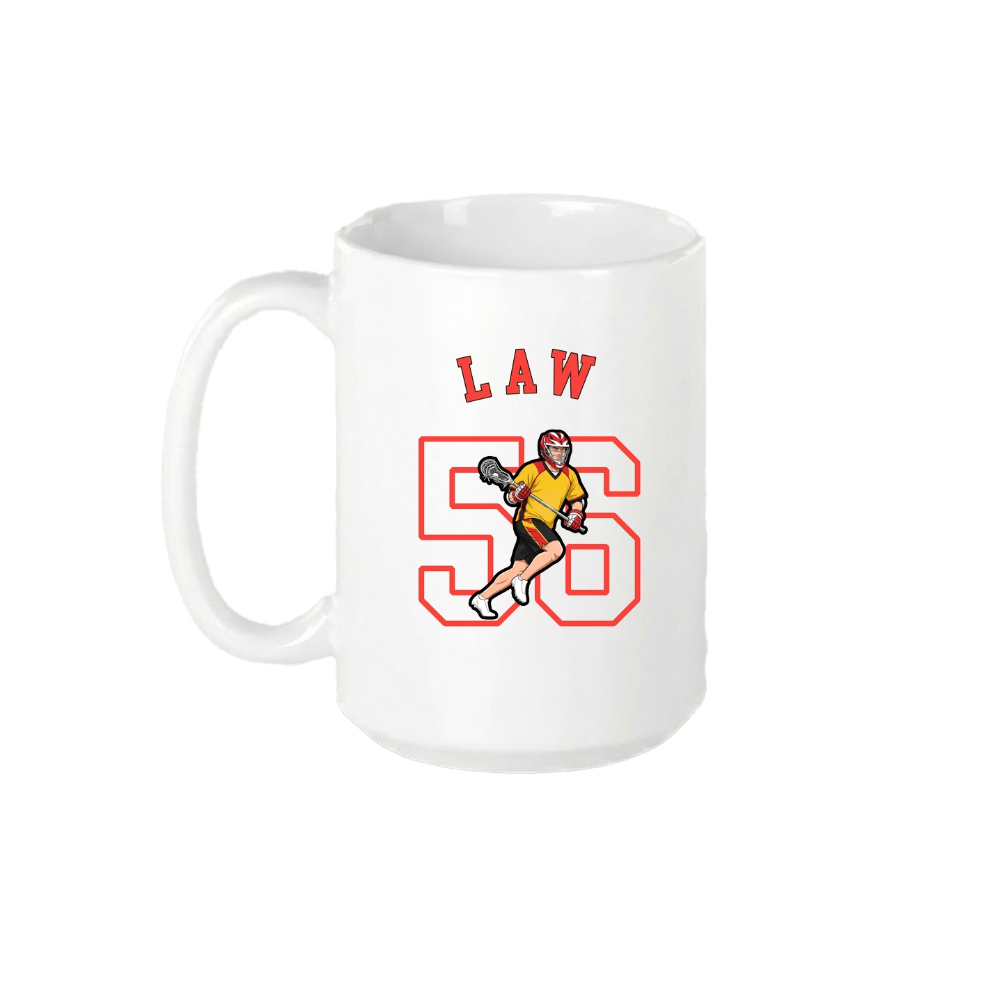 15oz Coffee Mug — Shirsey Arch in White