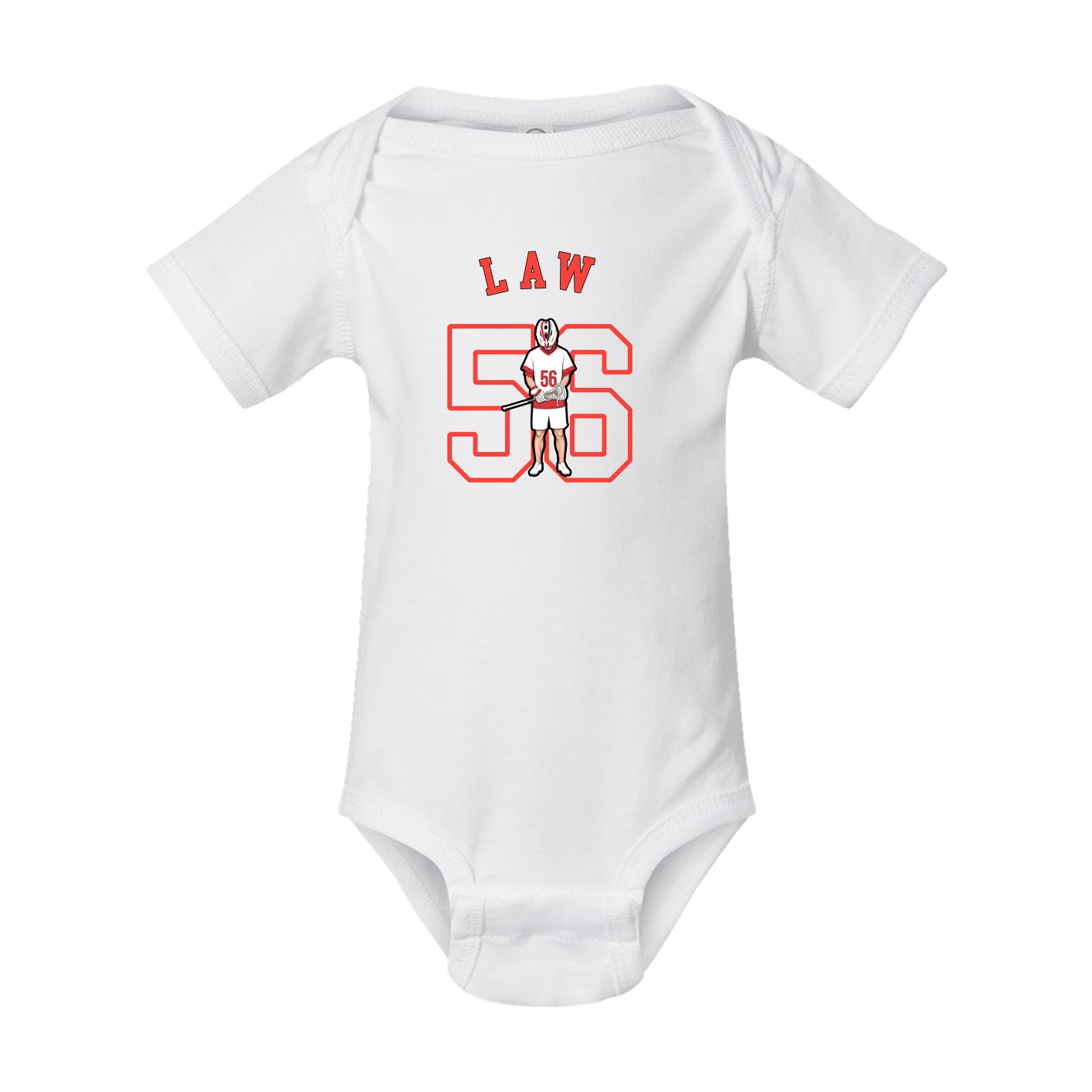 Baby Onesie — Shirsey Arch in White