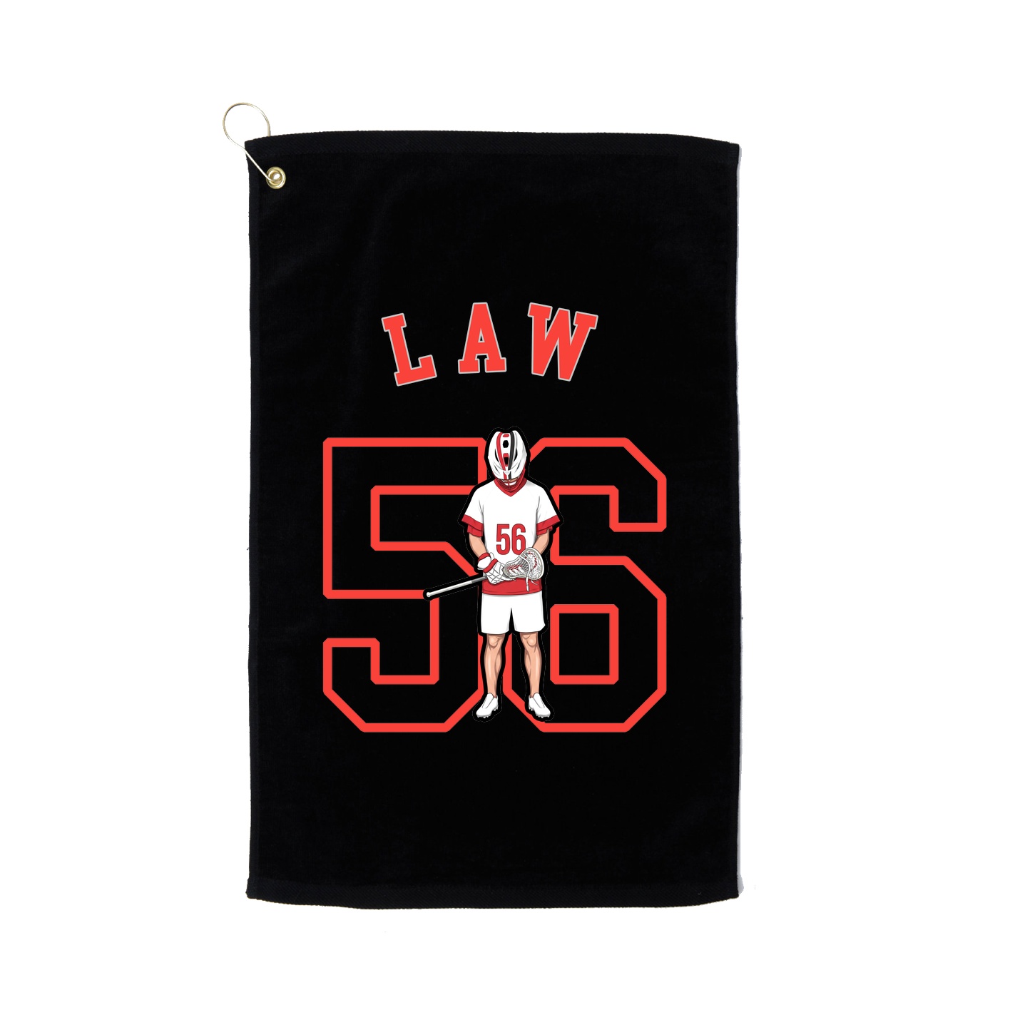 Golf Towel — Shirsey Arch in Black