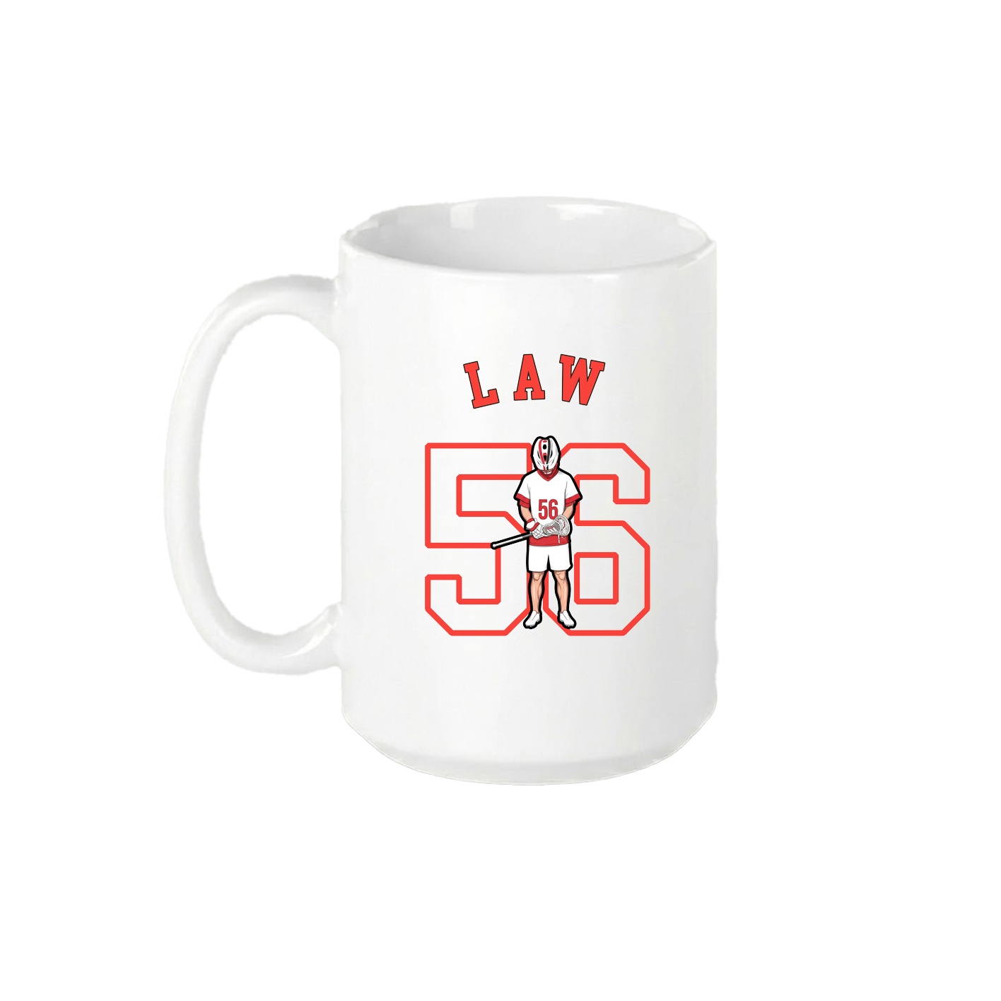 15oz Coffee Mug — Shirsey Arch in White