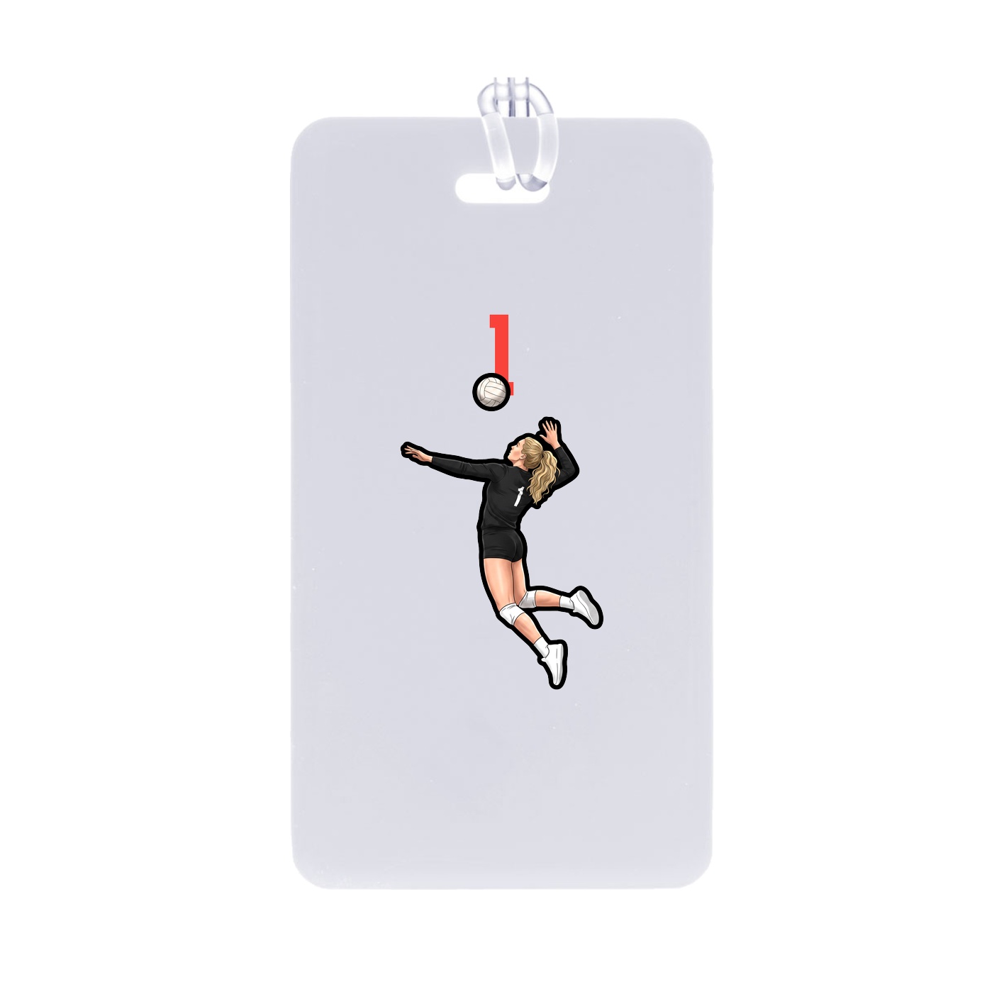 Bag Tag — Number Top in Classic