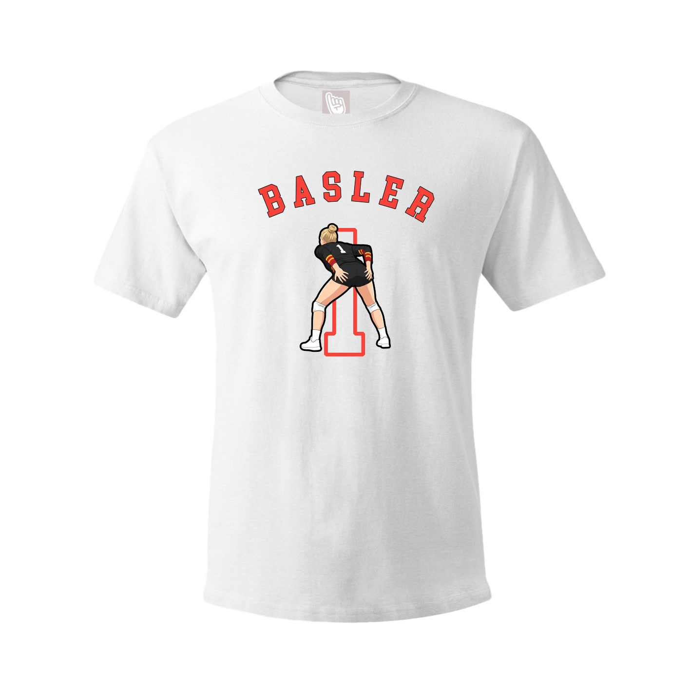 Tee — Shirsey Arch in White