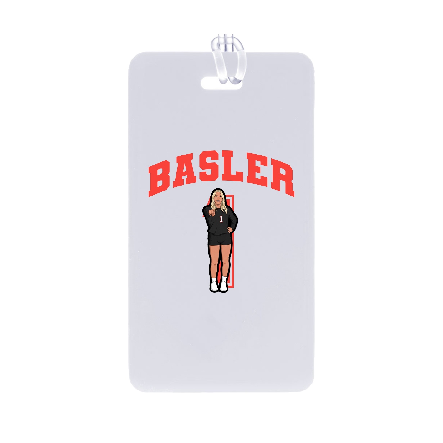 Bag Tag — Number in Classic