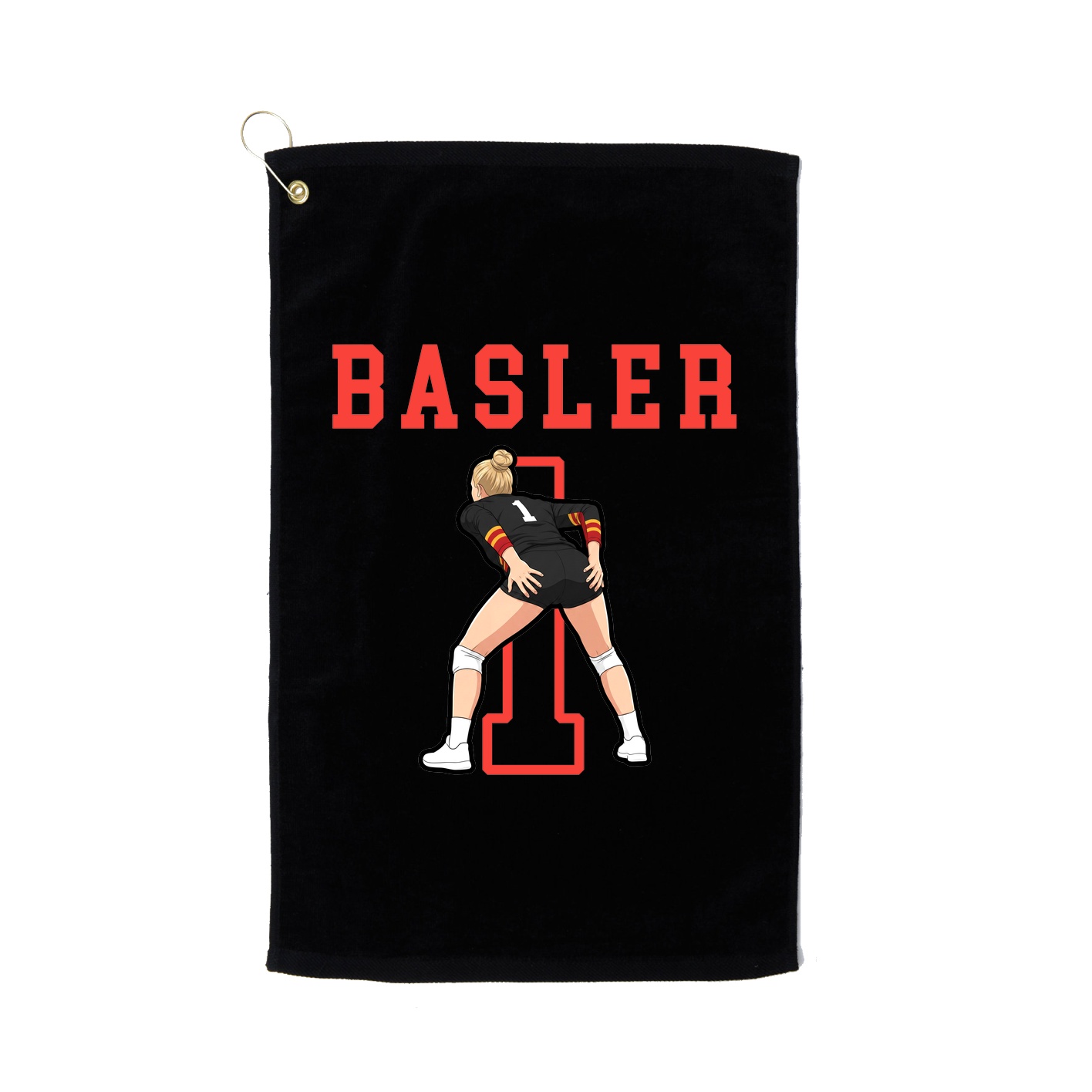 Golf Towel — Shirsey in Black