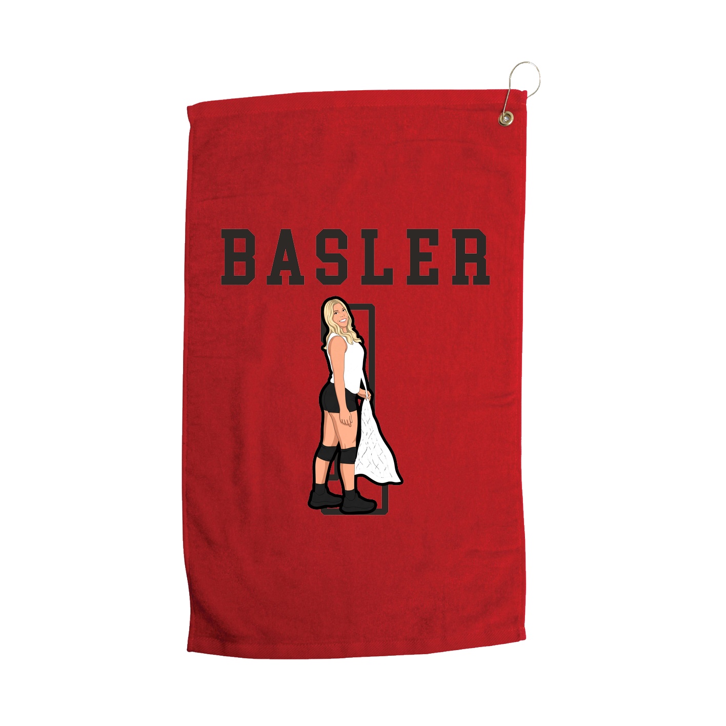 Golf Towel — Shirsey in Red