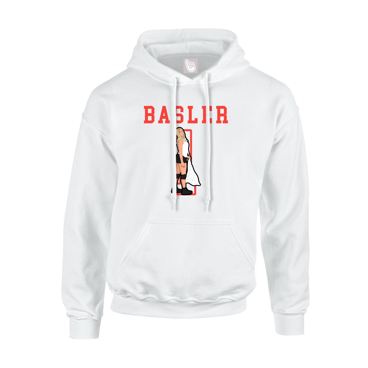 Youth Hoodie — Shirsey in White