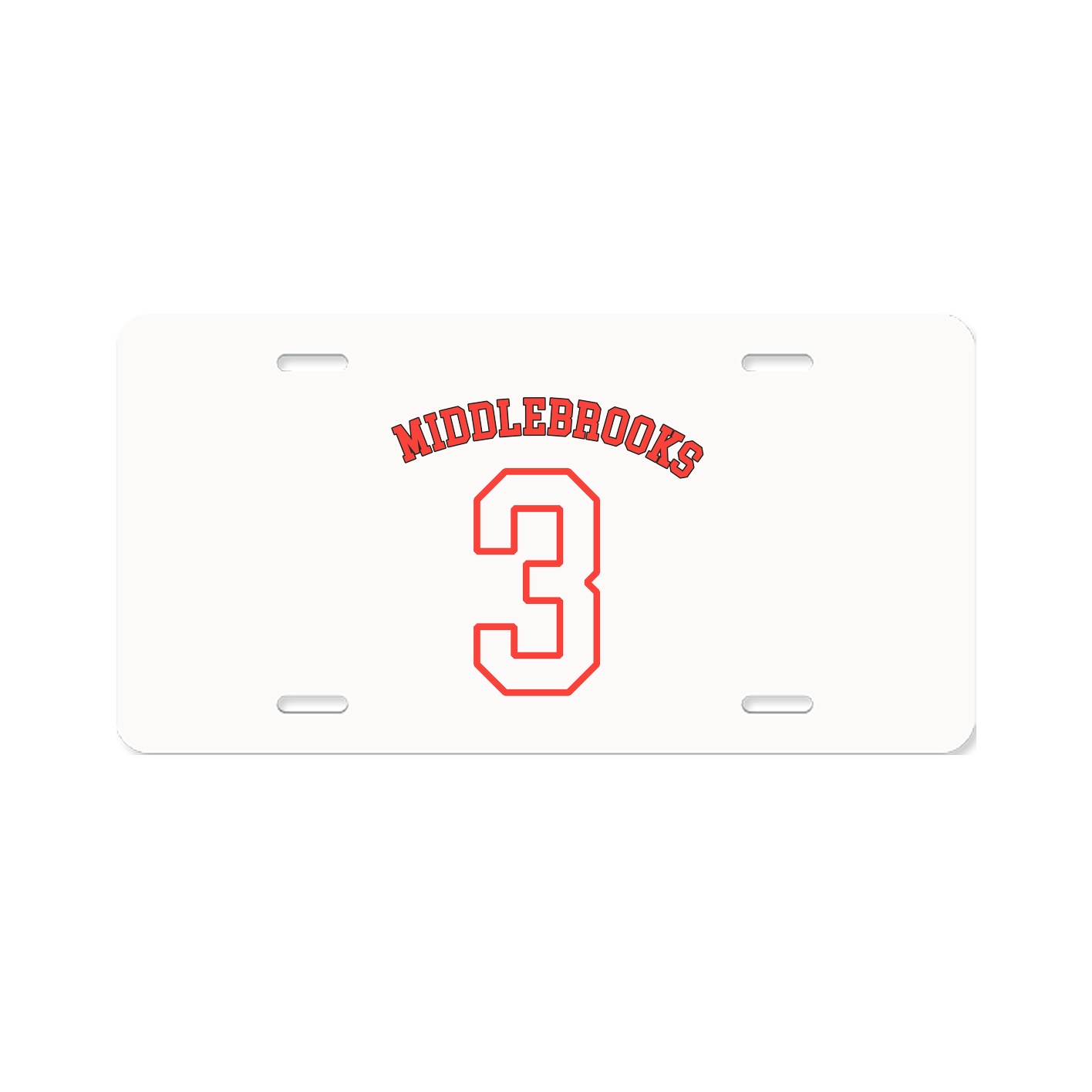 License Plate — Shirsey Arch in Classic