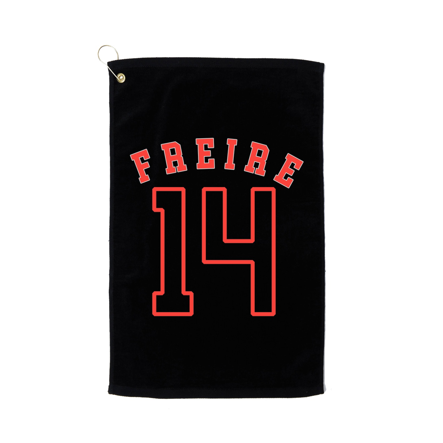 Golf Towel — Shirsey Arch in Black